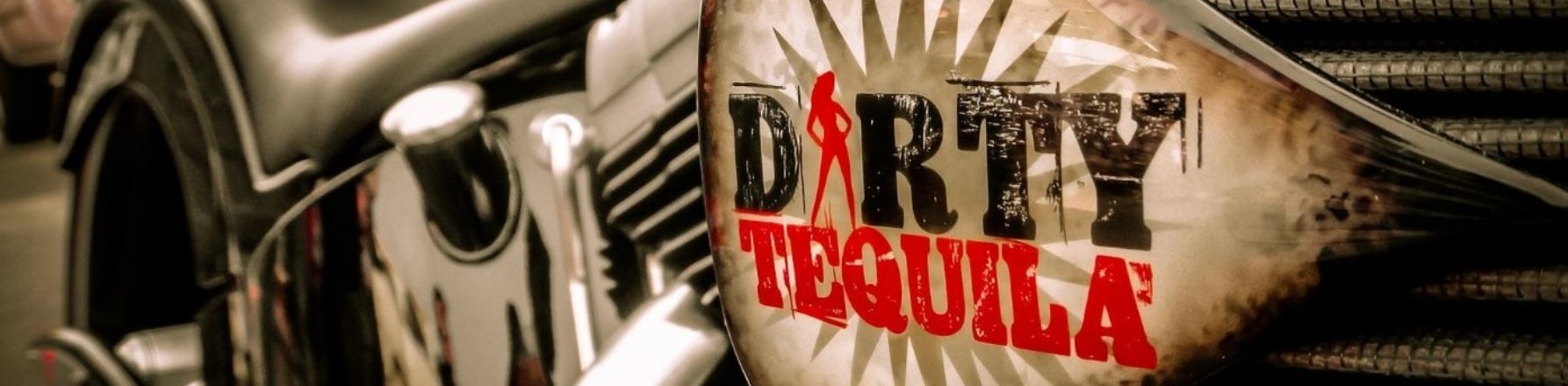 Dirty Tequila chopper tank artwork