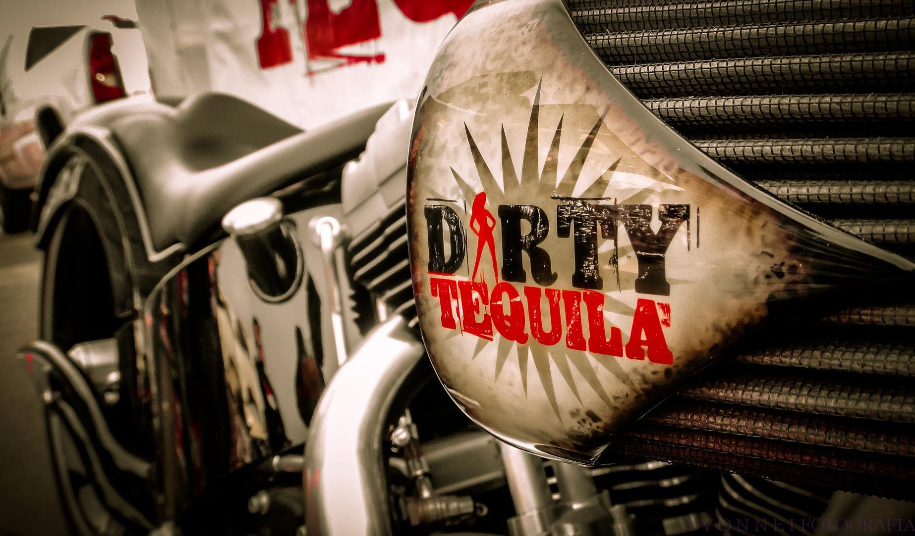 Dirty Tequila motorcycle tank